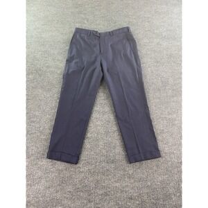 Brooks Brothers Pants Men 37x28 Blue Wool Striped Luxury Premium Regent Designer